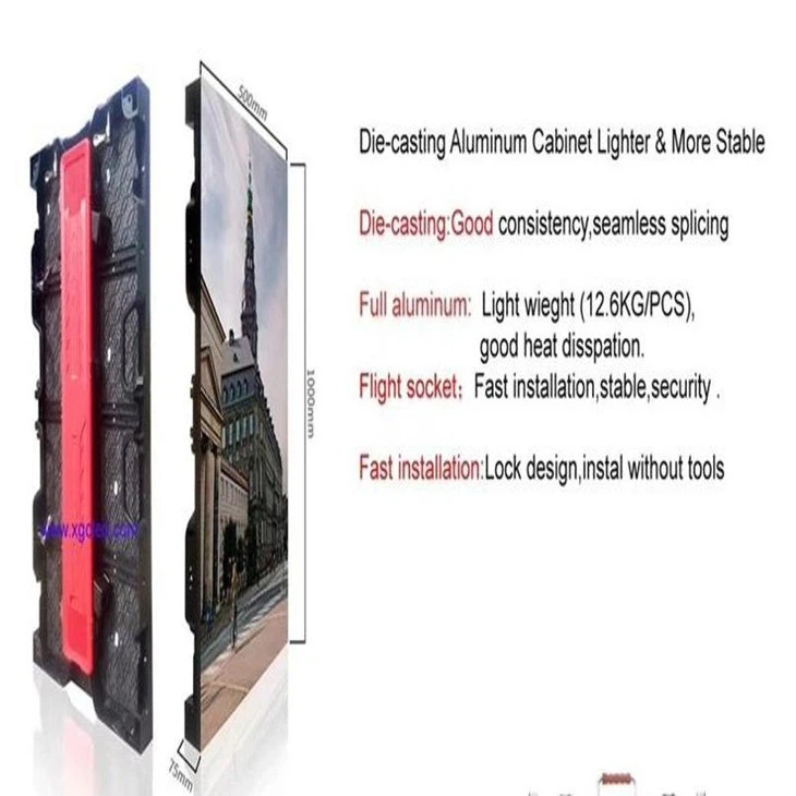 led screen panel for rent